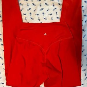 Balance athletica blood orange leggings